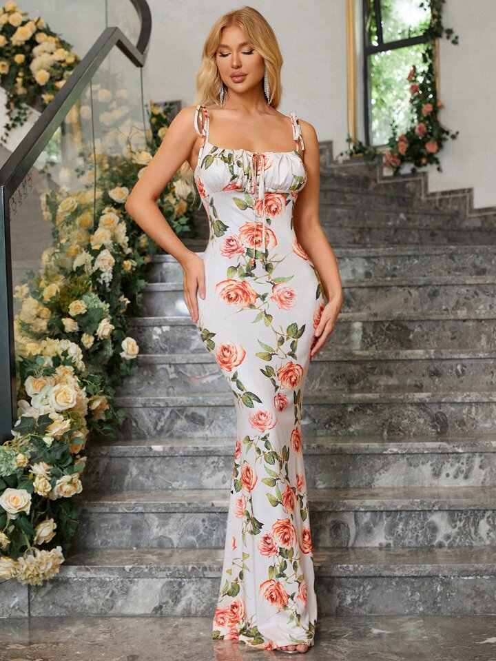 Amelia Floral Maxi Dress - Siopie
