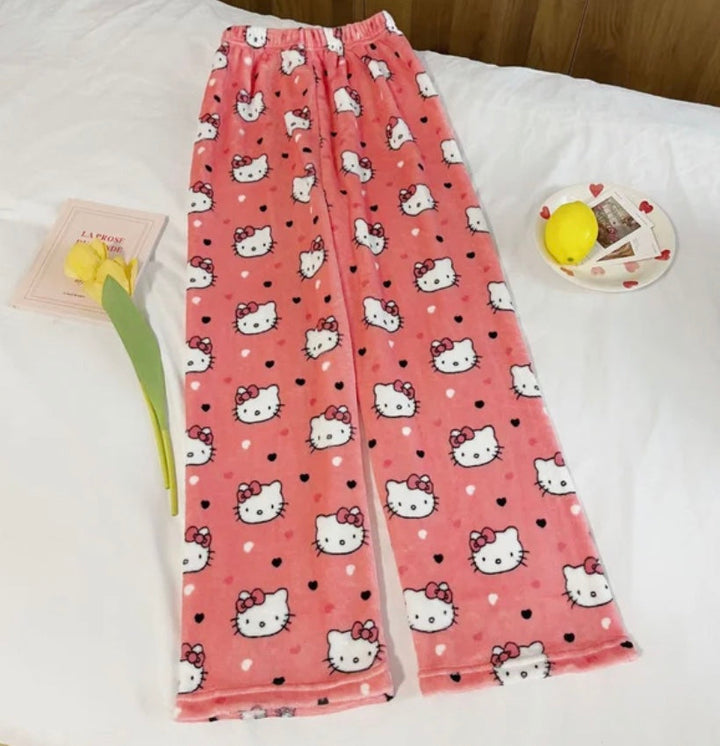 Kitty Pyjama Pants - Siopie