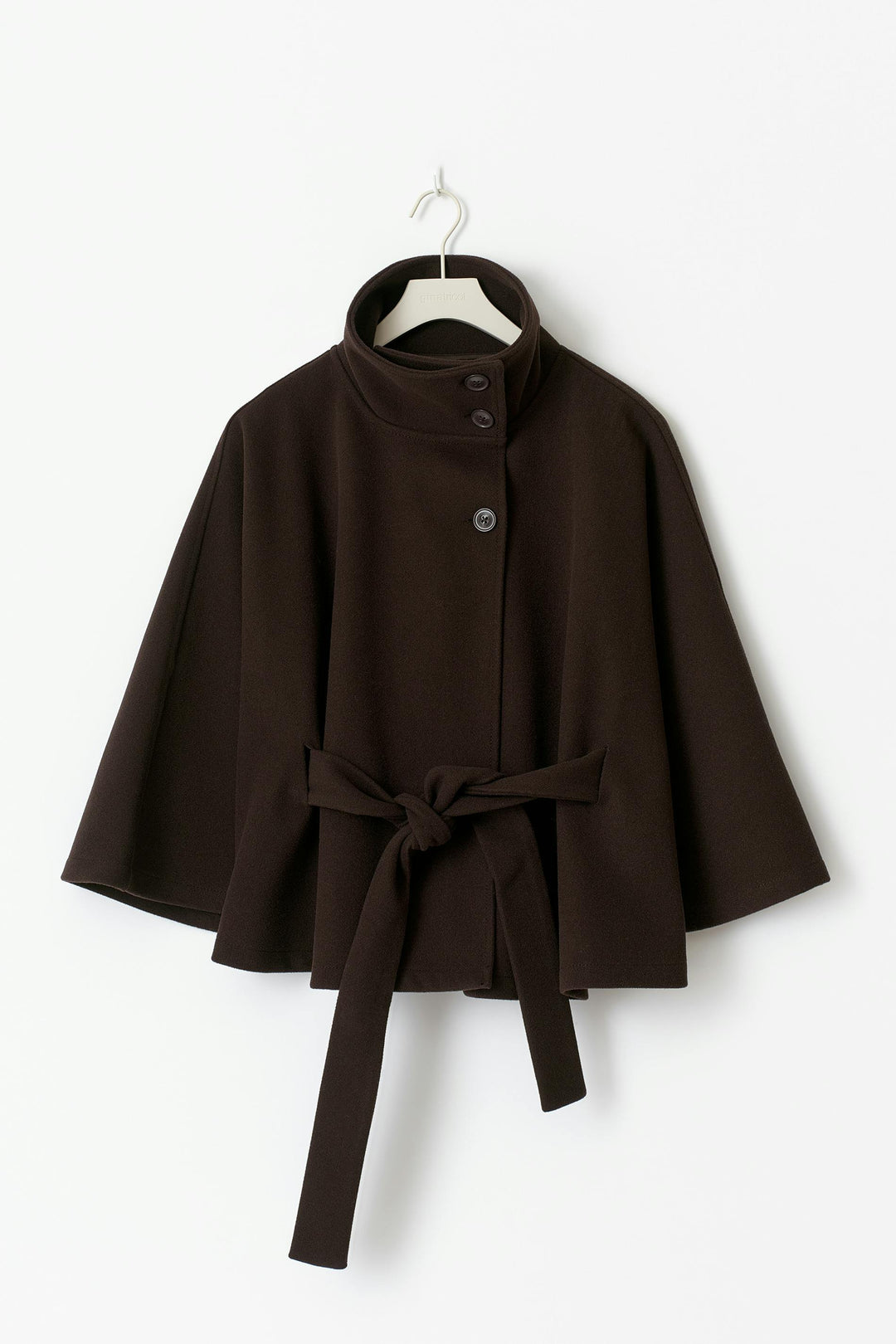 Clémence Cape Veste – Élégante veste ceinturée oversize