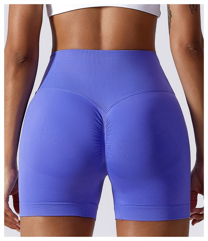 High Waist Scrunch Shorts - Siopie