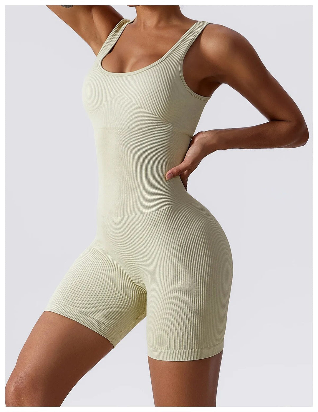 Ribbed Romper - Siopie