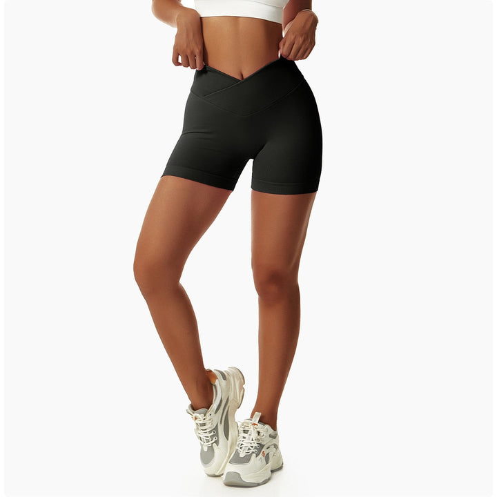 High Waist Scrunch Shorts - Siopie