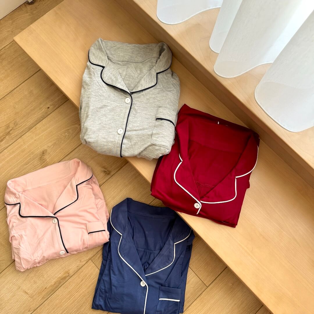 Liora Breathable Pajama Lounge Set – Soft Cotton Blend