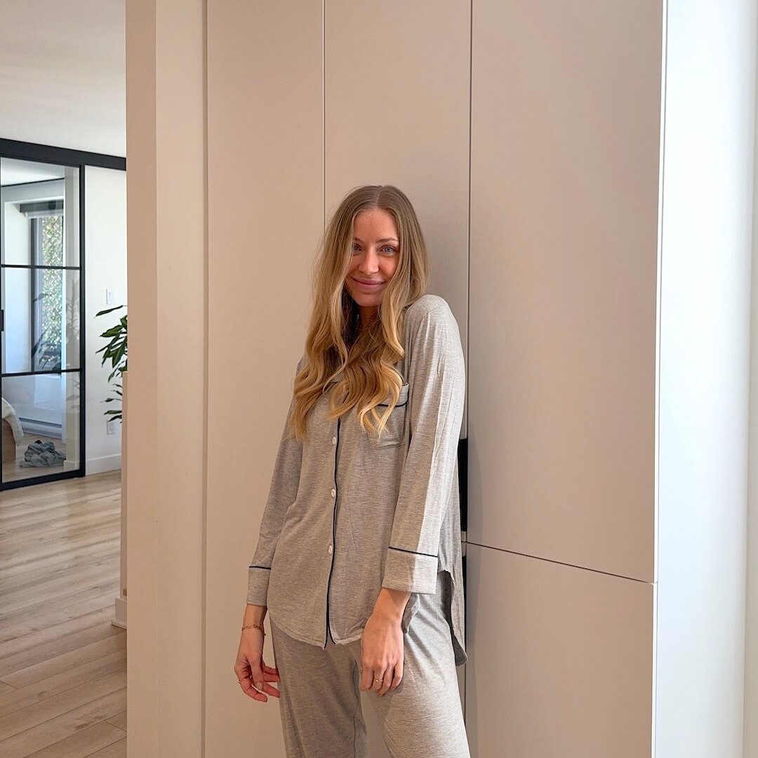 Liora Breathable Pajama Lounge Set – Soft Cotton Blend