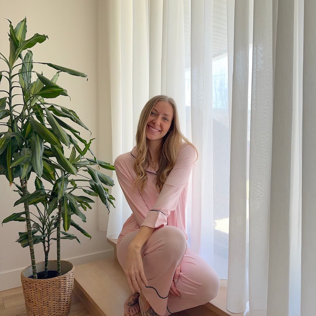 Liora Breathable Pajama Lounge Set – Soft Cotton Blend