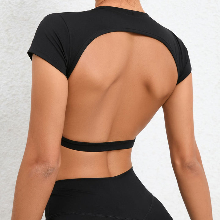 Backless Crop Top - Siopie