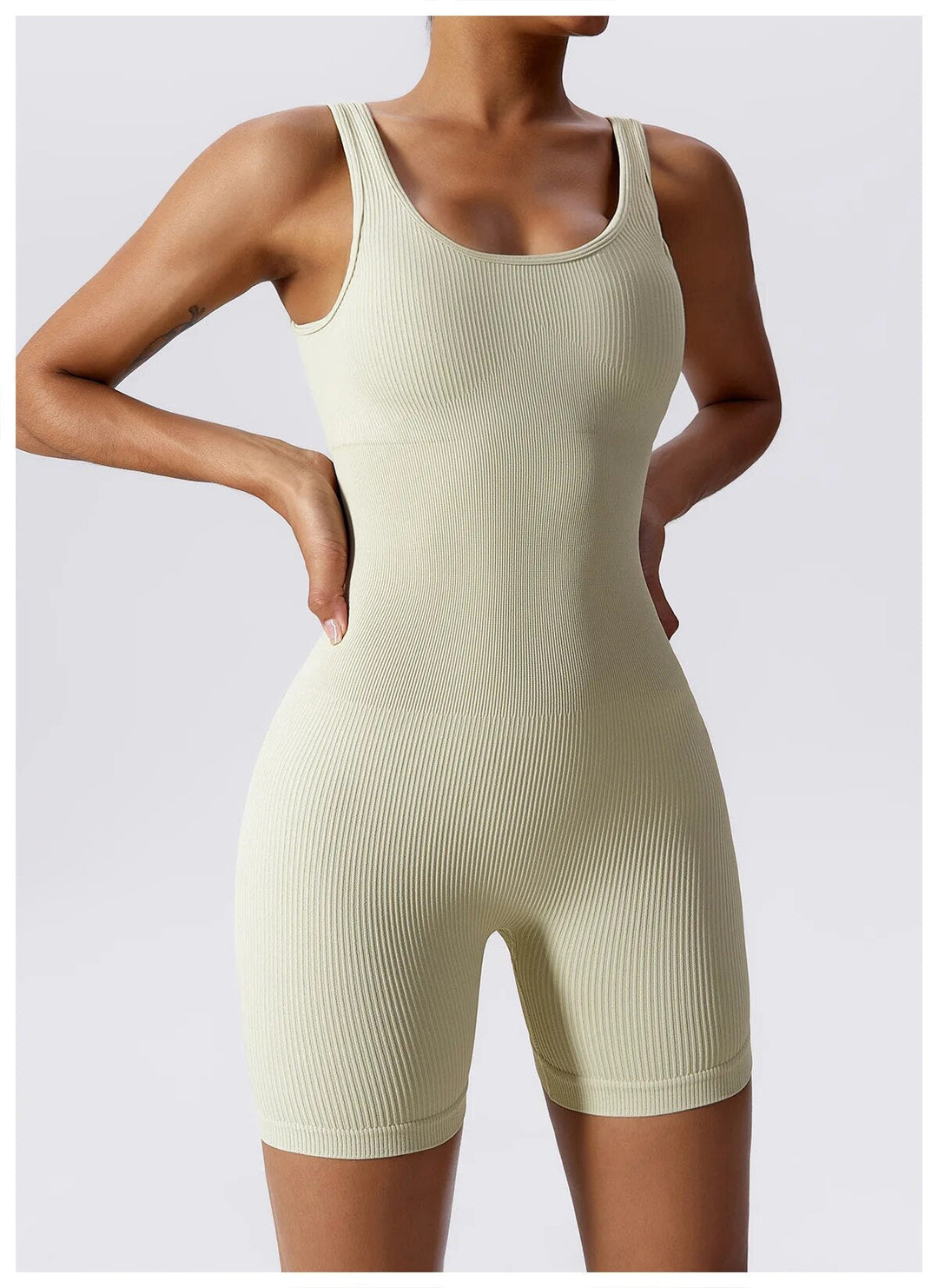 Ribbed Romper - Siopie