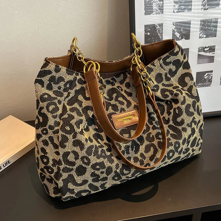 Sac Livia – Luxe imprimé léopard chic