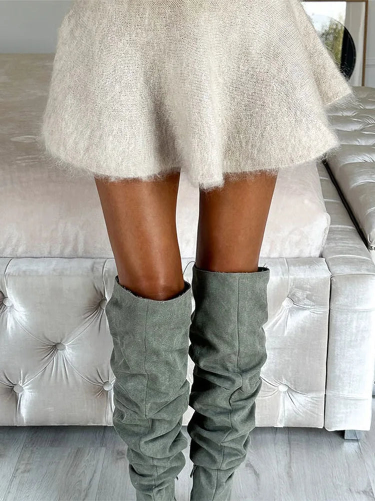 Chana – Ensemble chic haut + jupe assortie