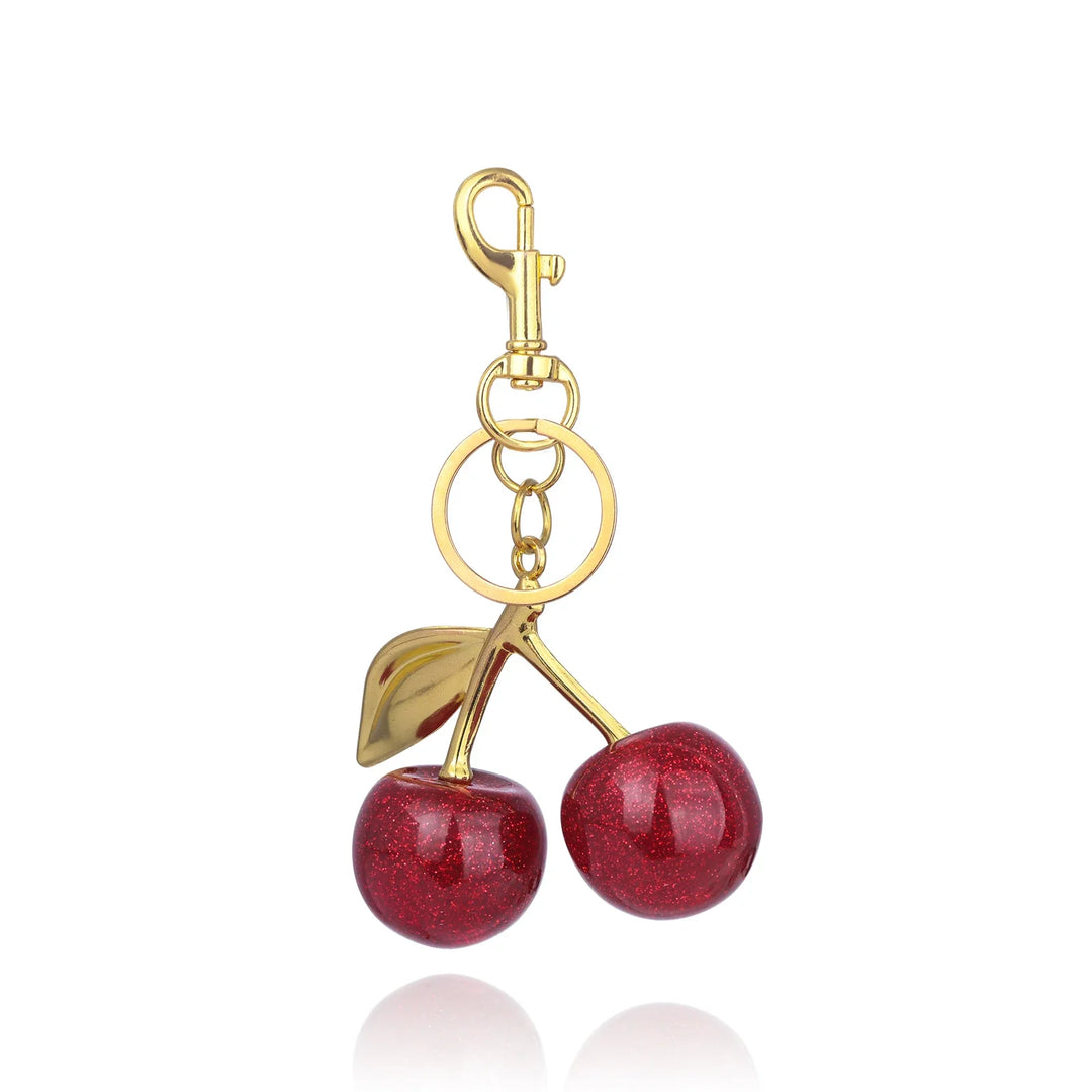 Porte-clé Cherry Red – Charm sac mignon et ludique
