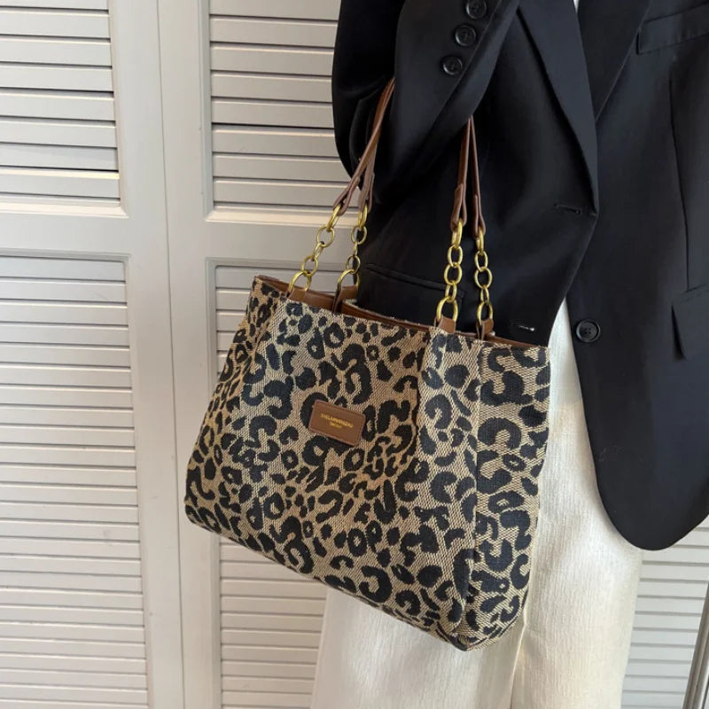 Sac Livia – Luxe imprimé léopard chic