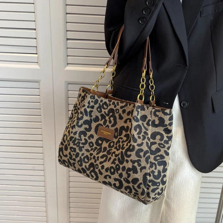 Sac Livia – Luxe imprimé léopard chic