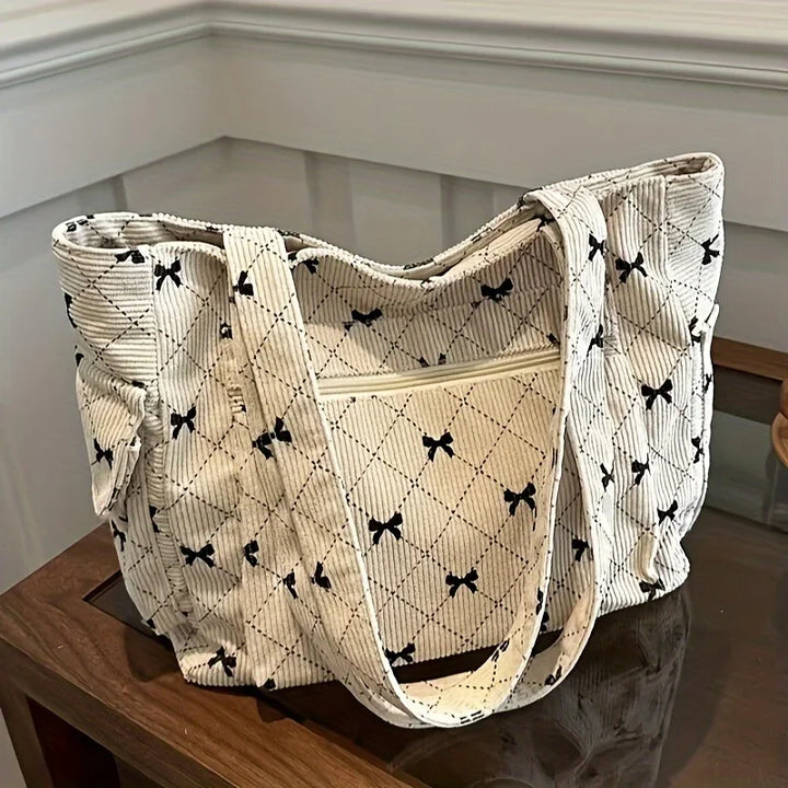 Sac Bella Bow – Cabas tissu léger avec nœud