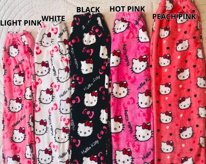 Kitty Pyjama Pants - Siopie