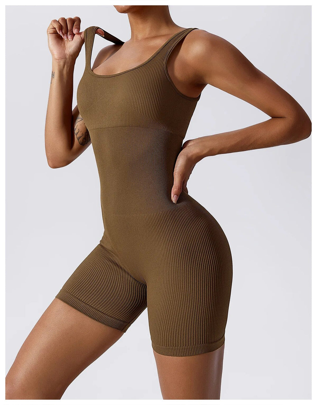 Ribbed Romper - Siopie