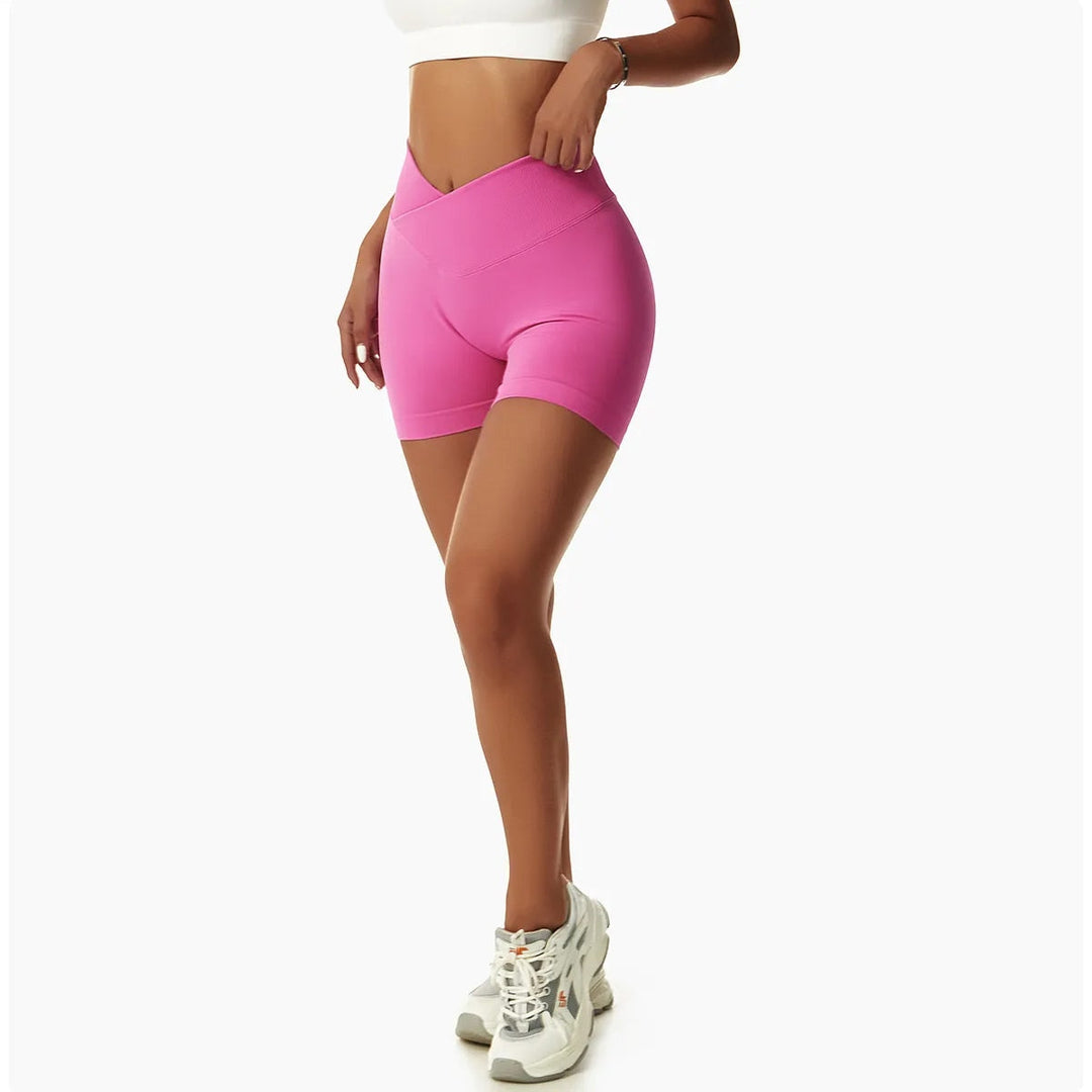 High Waist Scrunch Shorts - Siopie