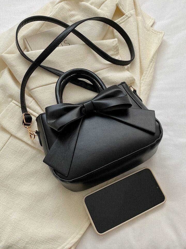 Mini sac carré – Pochette unie élégante pour femme