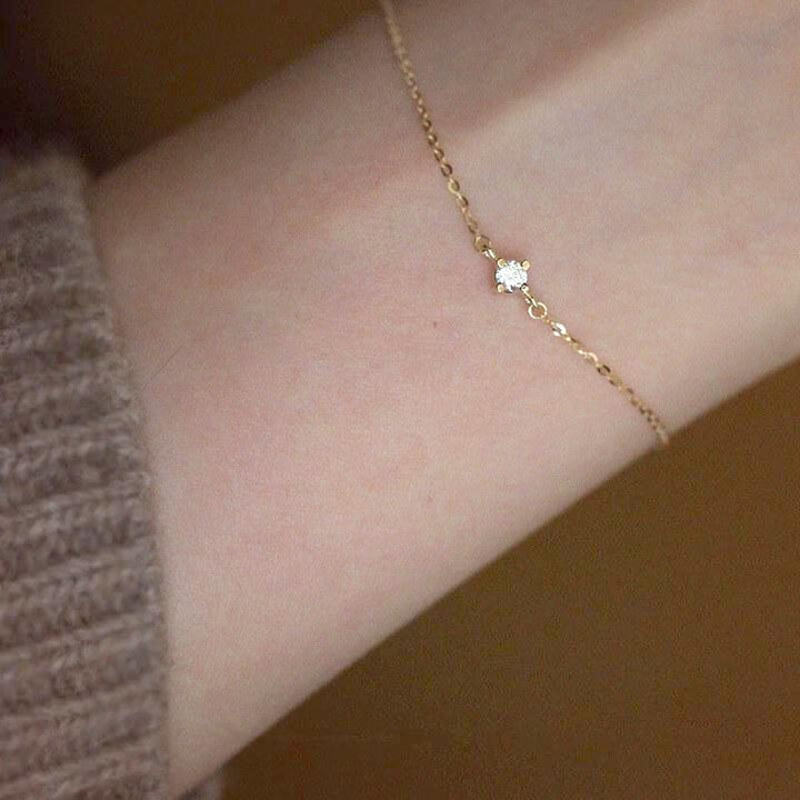 Liora Sterling Silver 925 Sparkling Bracelet – Elegant Wrist Shine