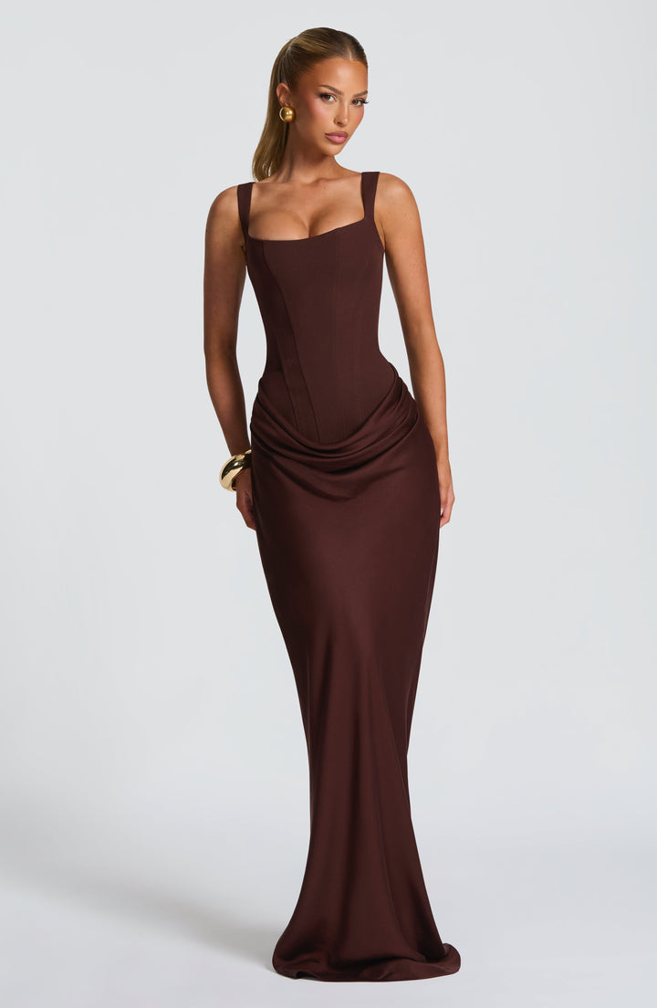Robe maxi bodycon femme – Silhouette moulante élégante