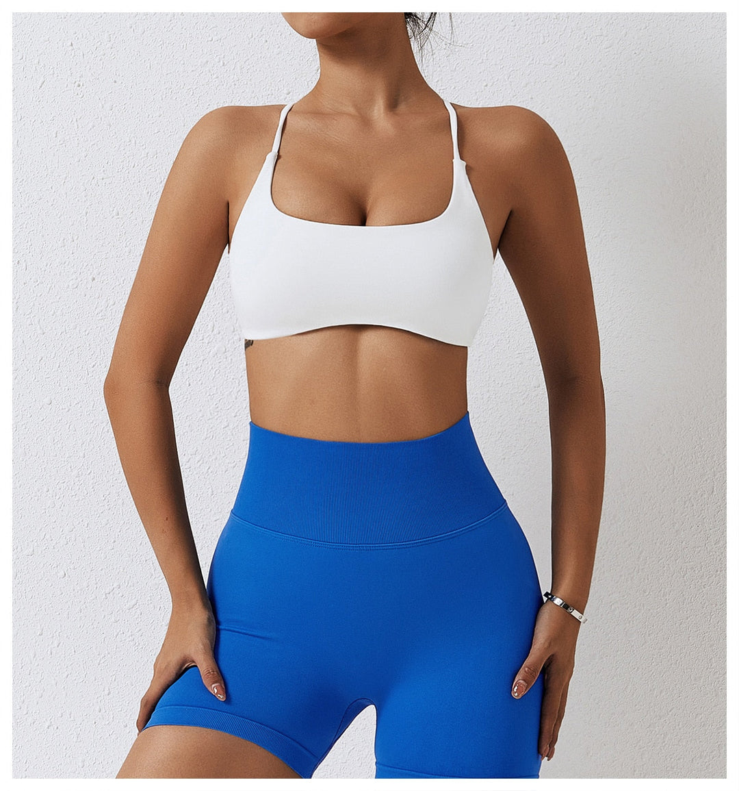 Back Cross Sports Bra - Siopie