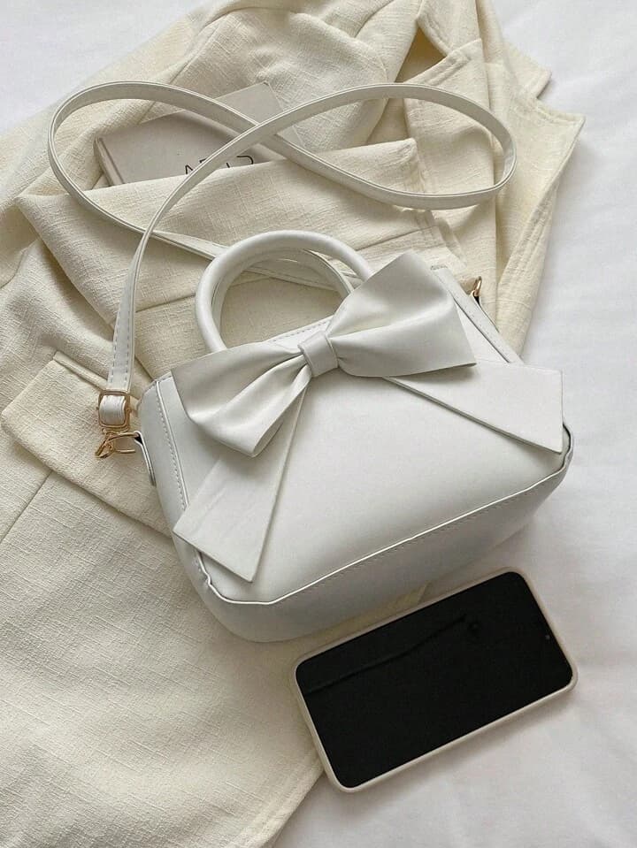 Mini sac carré – Pochette unie élégante pour femme