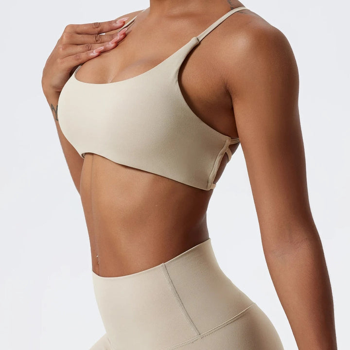 Back Cross Sports Bra - Siopie