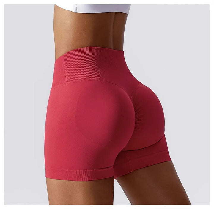 High Waist Scrunch Shorts - Siopie