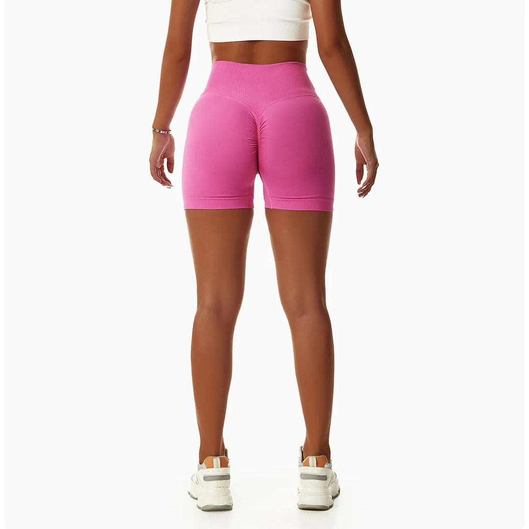 High Waist Scrunch Shorts - Siopie