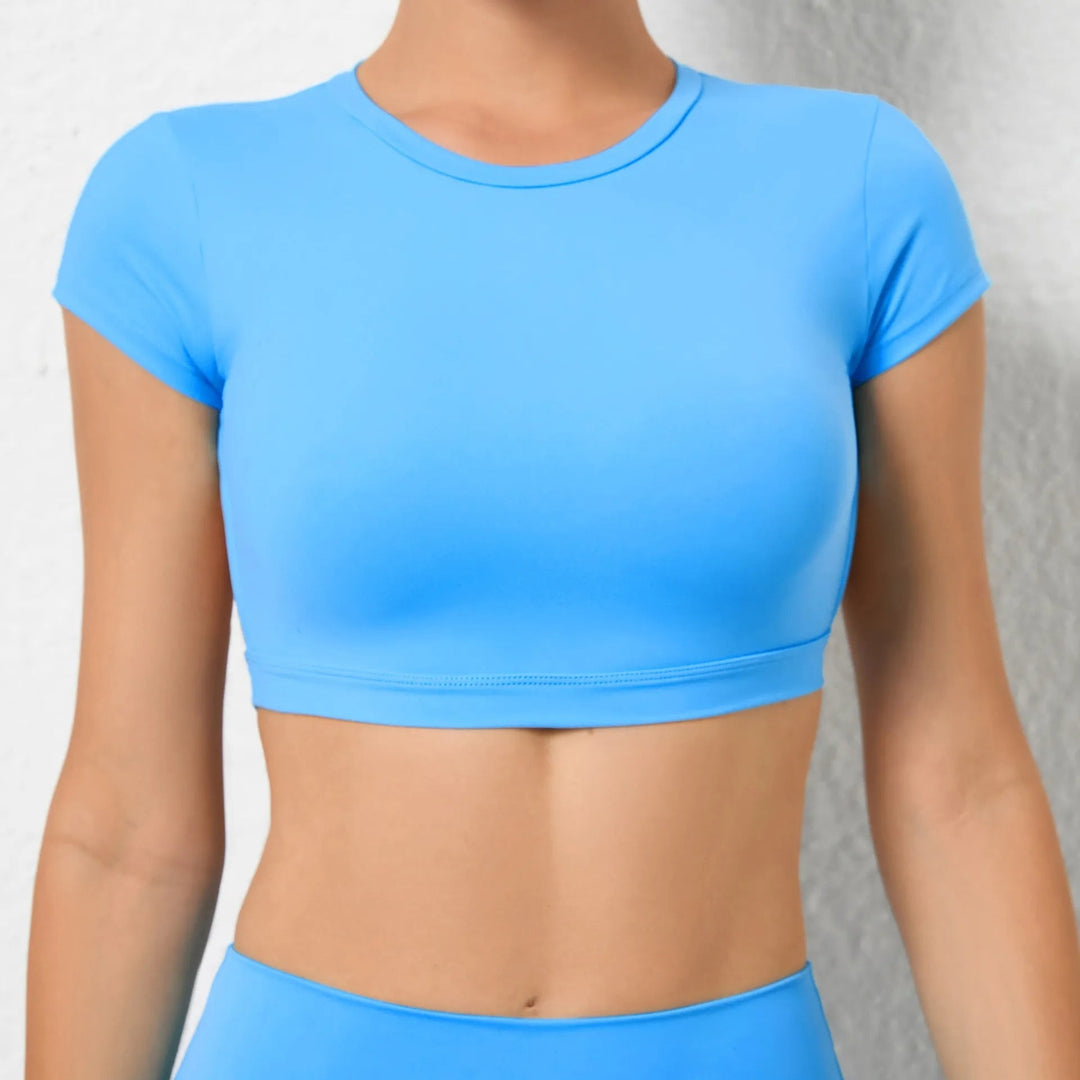 Backless Crop Top - Siopie