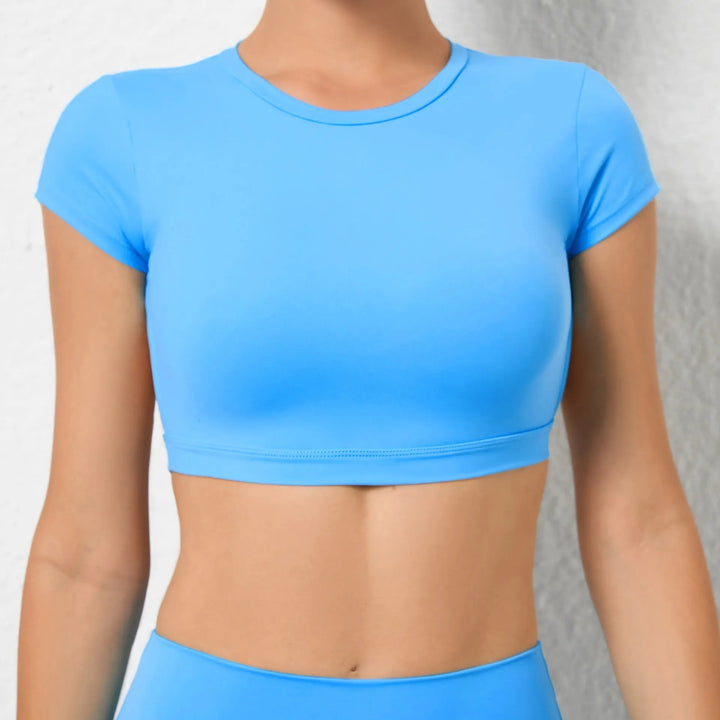 Backless Crop Top - Siopie