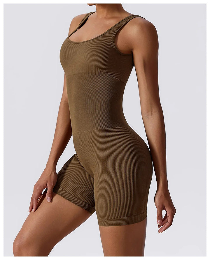 Ribbed Romper - Siopie